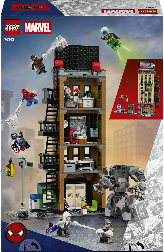 LEGO: Marvel Spider - Man vs. Mysterio: The Daily Bugle (76342) - Marah Kids