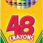 Crayola 48 ct. Crayons - Non - Peggable - Marah Kids