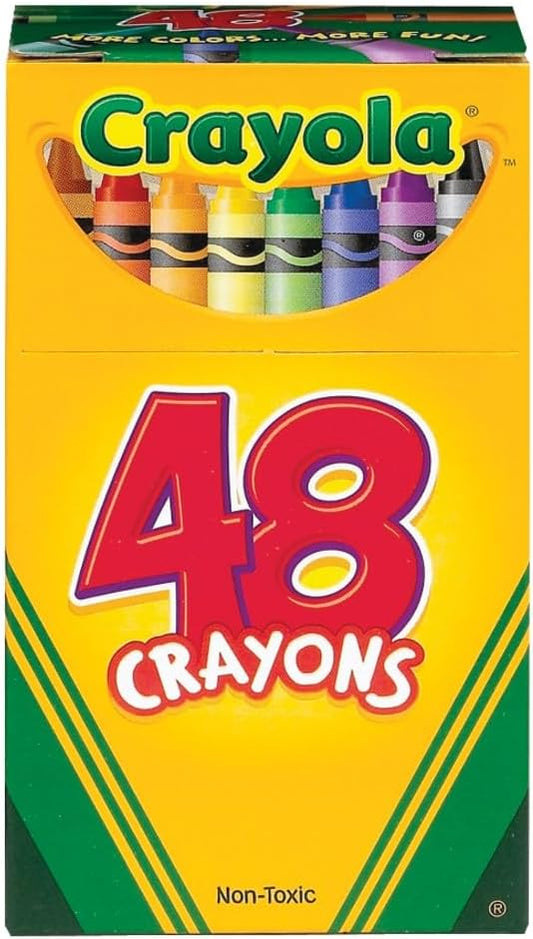 Crayola 48 ct. Crayons - Non - Peggable - Marah Kids