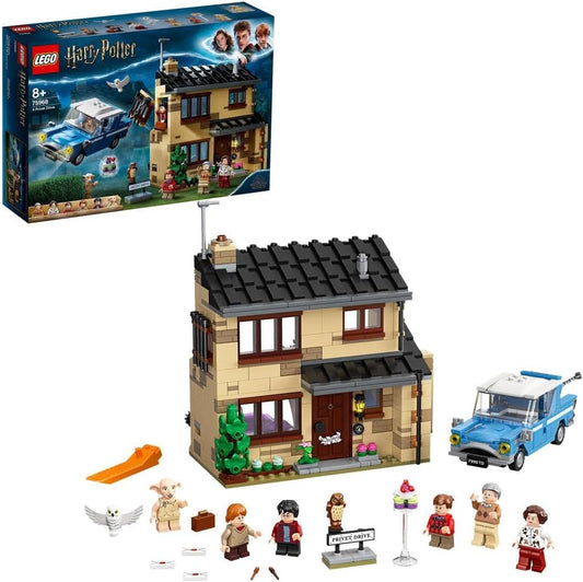LEGO 75968 Harry Potter 4 Privet Drive House and Ford Anglia Car Toy
