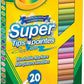 Crayola 20 ct. Washable Super Tips Markers - Marah Kids