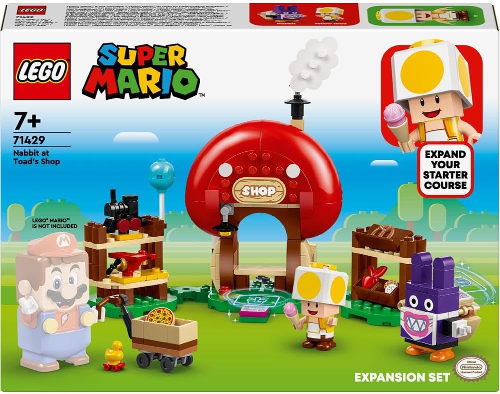 LEGO Super Mario Nabbit at Toad’s Shop Expansion Set 71429