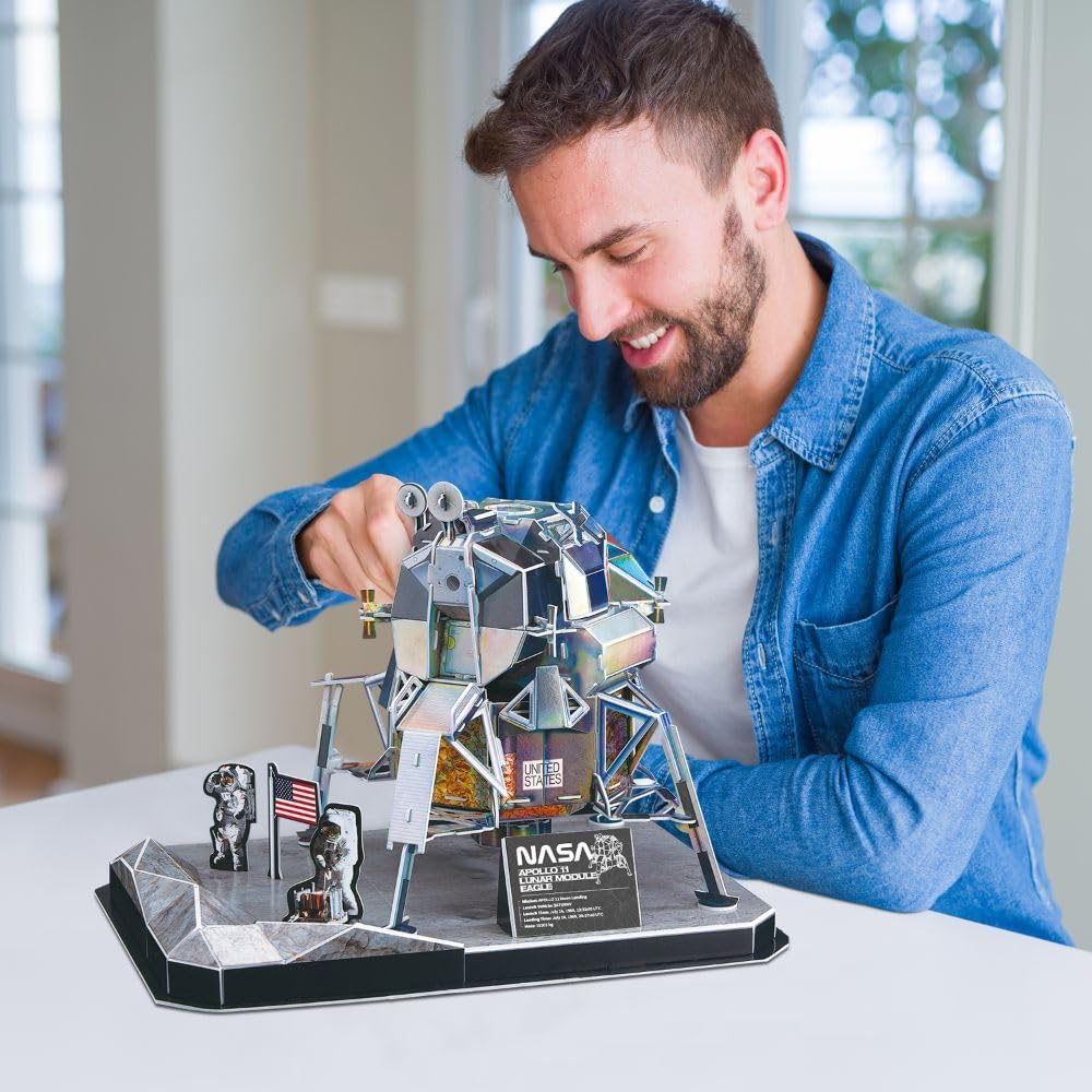 3D Puzzle Nasa Apollo 11 Eagle 93Pcs - Marah Kids