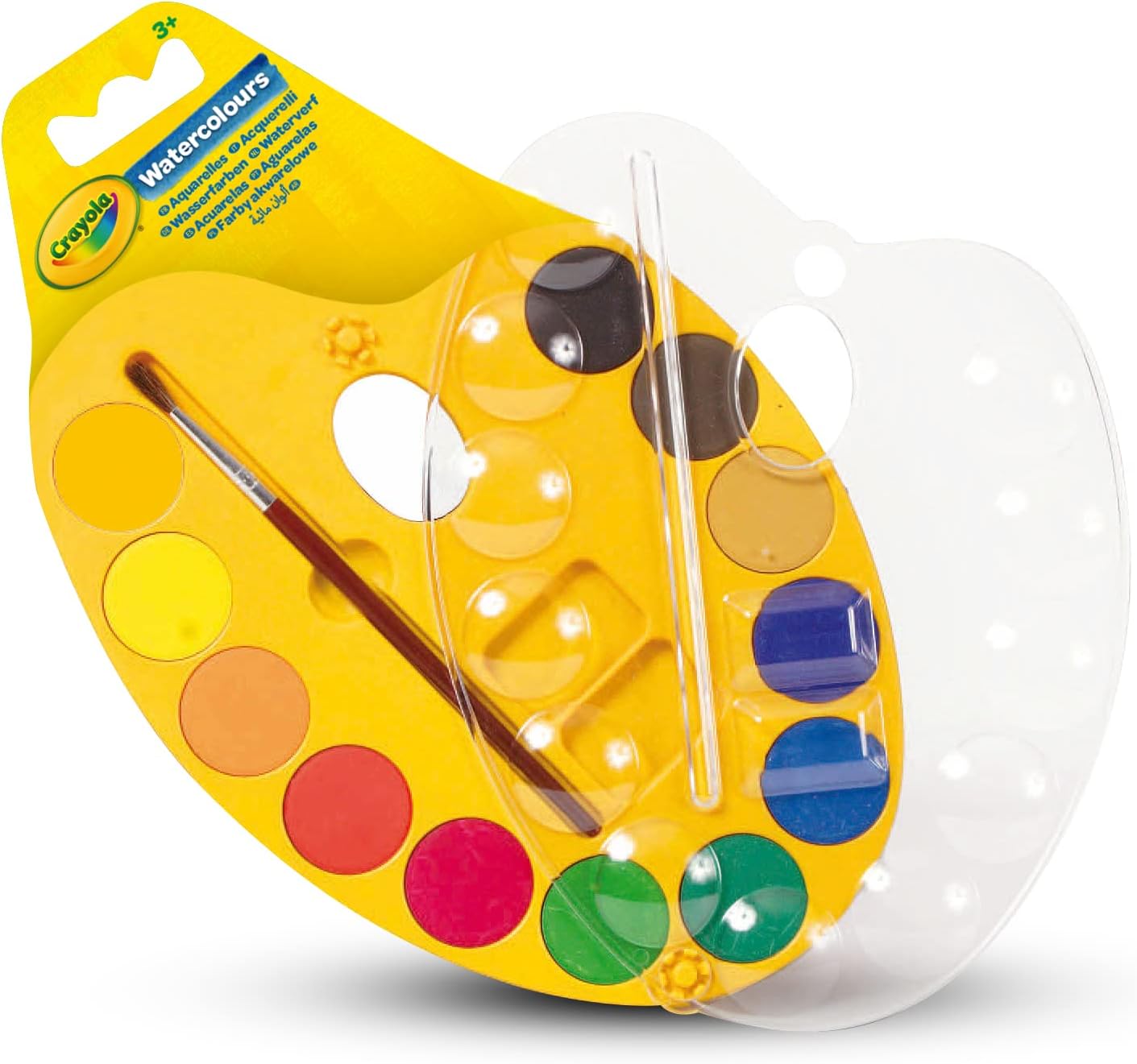 Crayola Watercolour Paint Set - 12 Washable Colours - Marah Kids