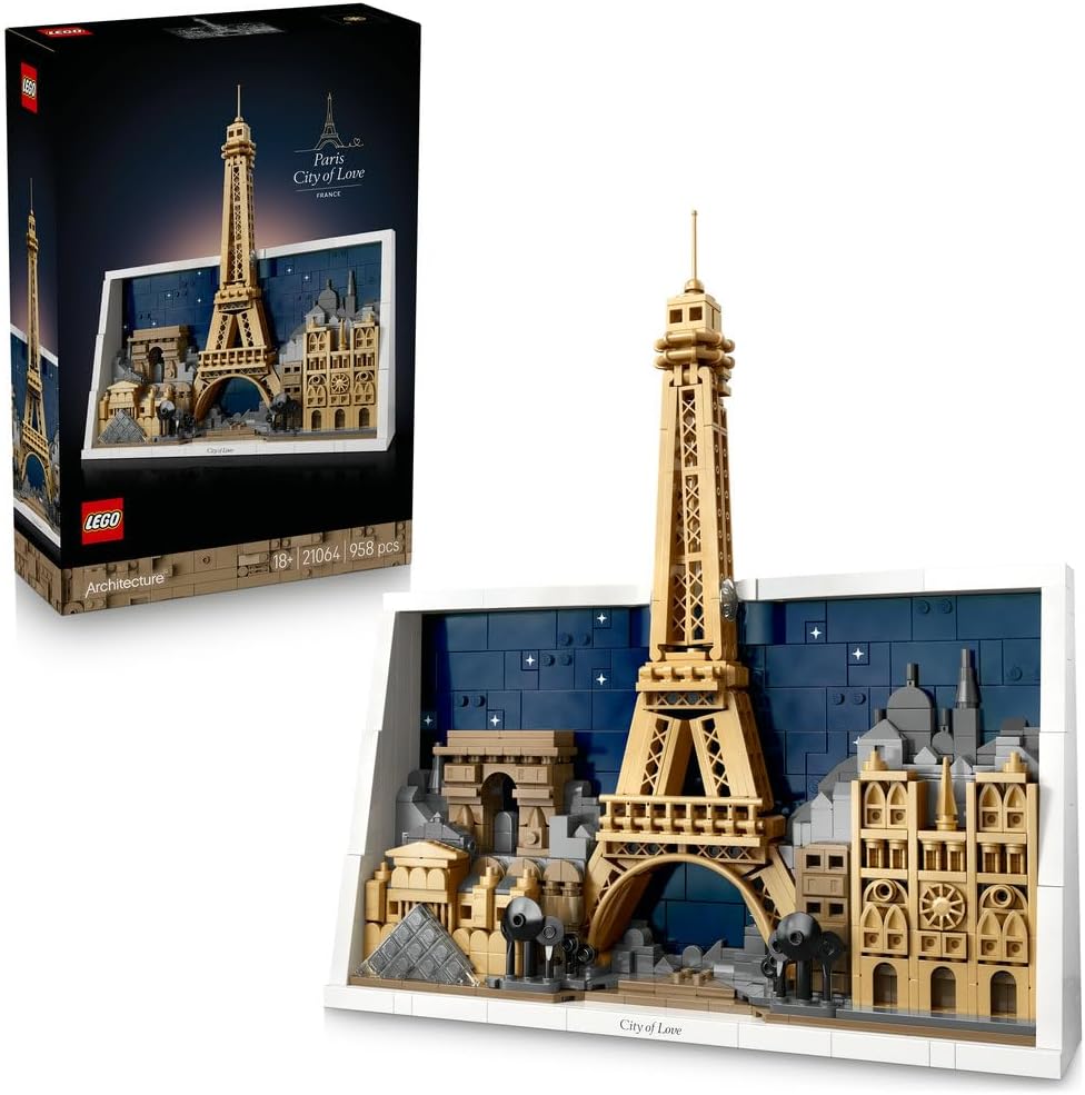 LEGO: Architecture Paris – City of Love Building Set (21064) - Marah Kids