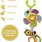 Vtech - Tug & Spin Busy Bee | Interactive & Developmental Toy with Sounds and Music | For Boys & Girls, Suitable for Ages 3 Months+ - Marah Kids