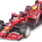 Bburago 1:43 Ferrari Formula (without helmet & plastic stand)  - SF-24 - 2-pk (Vertical)