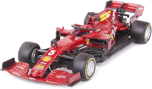 Bburago 1:43 Ferrari Formula (without helmet & plastic stand)  - SF-24 - 2-pk (Vertical)