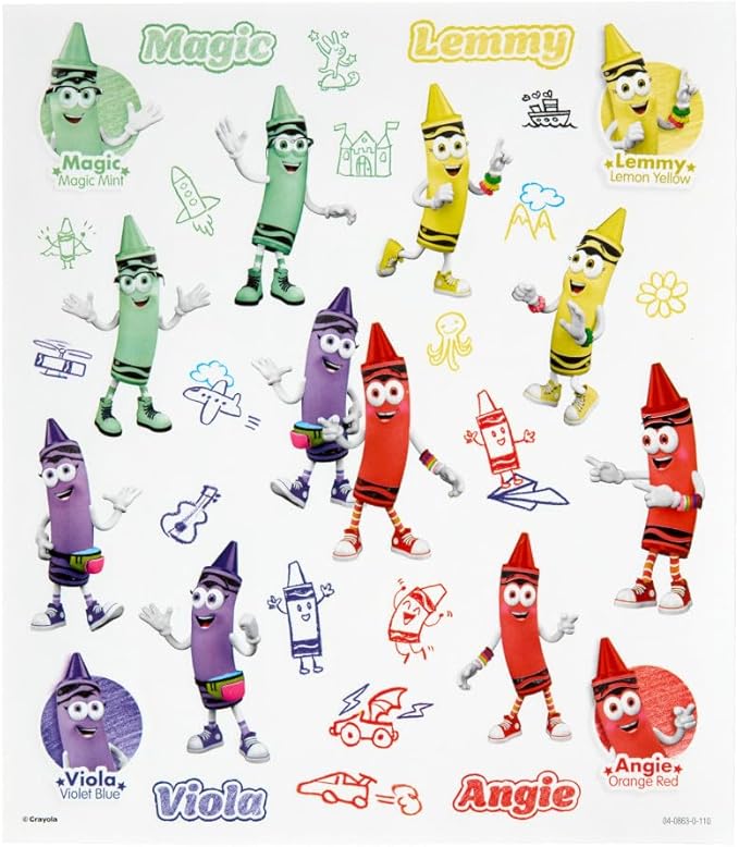 Crayola Retired Colors Free Time Coloring & Activity Set | 32 Pages, Ages 3+ - Marah Kids