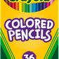 Crayola - 36 ct. Colored Pencils, Long - Marah Kids