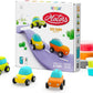 Hey Clay - Eco Cars Air - Dry Clay 6 Cans - Marah Kids