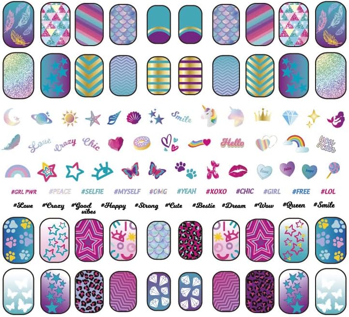 CLEMENTONI Crazychic Shiny Nails - Marah Kids