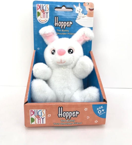 Pugs At Play Shoulder Buddy Hopper 4-Inch