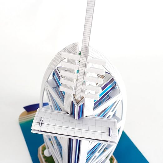 CUBIC FUN 3D PUZZLE BURJ AL ARAB 46PC UAE - Marah Kids