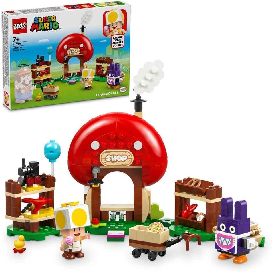 LEGO Super Mario Nabbit at Toad’s Shop Expansion Set 71429