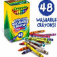 Crayola - 48 ct. Ultra - Clean Washable Crayons - Regular Size - Marah Kids