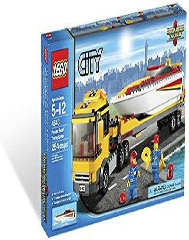 Buy LEGO City Power Boat Transporter 4643 Online at Best Price in UAE ...