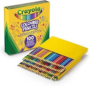 Crayola Colored Pencils Set (100), Gifts for Kids & Adults - Marah Kids