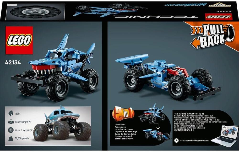 Lego Technic Monster Jam Megalodon 42134