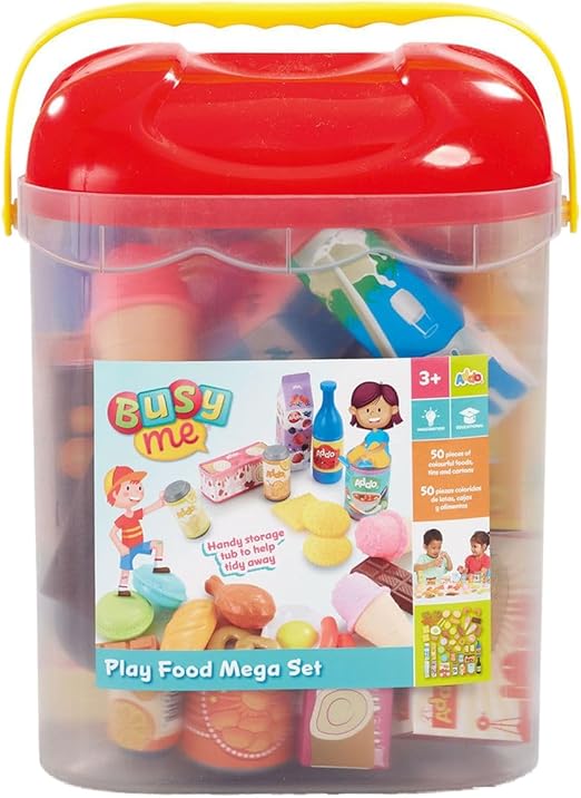 Addo Busy Me Play Food Mega Set, Playset, Pretend Toy, Role Play for Kids
