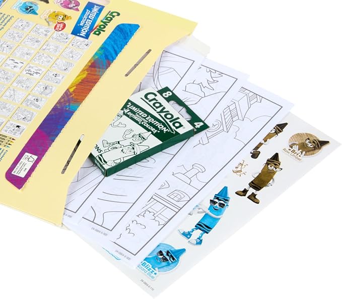 Crayola Retired Colors Wild Journeys Coloring Set | 32 Pages, Ages 3+ - Marah Kids
