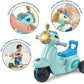 Vtech - 2 - IN - 1 Ride & Balance Scooter - Multicolour | Easily transforms from trike to balance bike. Interactive headlights and roller maps | Suitable ages 12m + up - Marah Kids