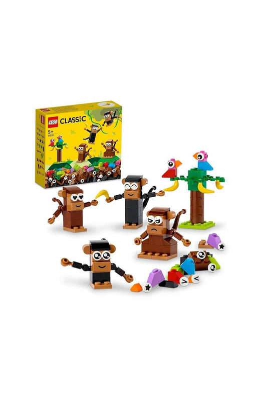 Lego Classic Creative Monkey Fun Building Toy Set