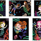 Avenir - Scratch - Little Mermaid Multicolour | Scratch the paper sheets to create colorful designs | Ages 3+ - Marah Kids