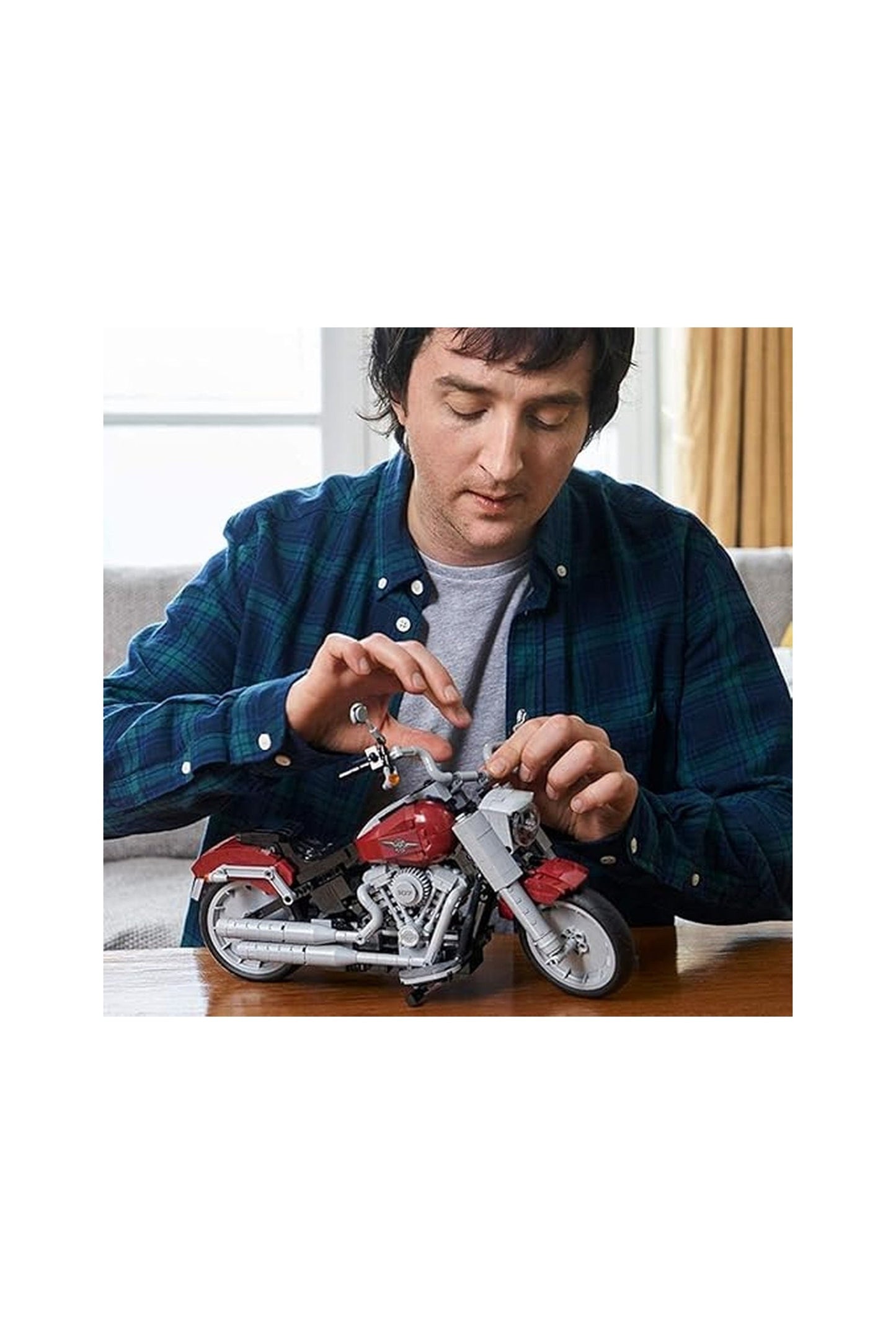 Lego Harley Davidson Fatboy Building Kit