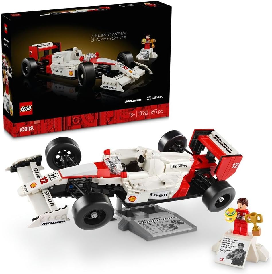 LEGO: McLaren MP4/4 & Ayrton Senna (10330) - Marah Kids