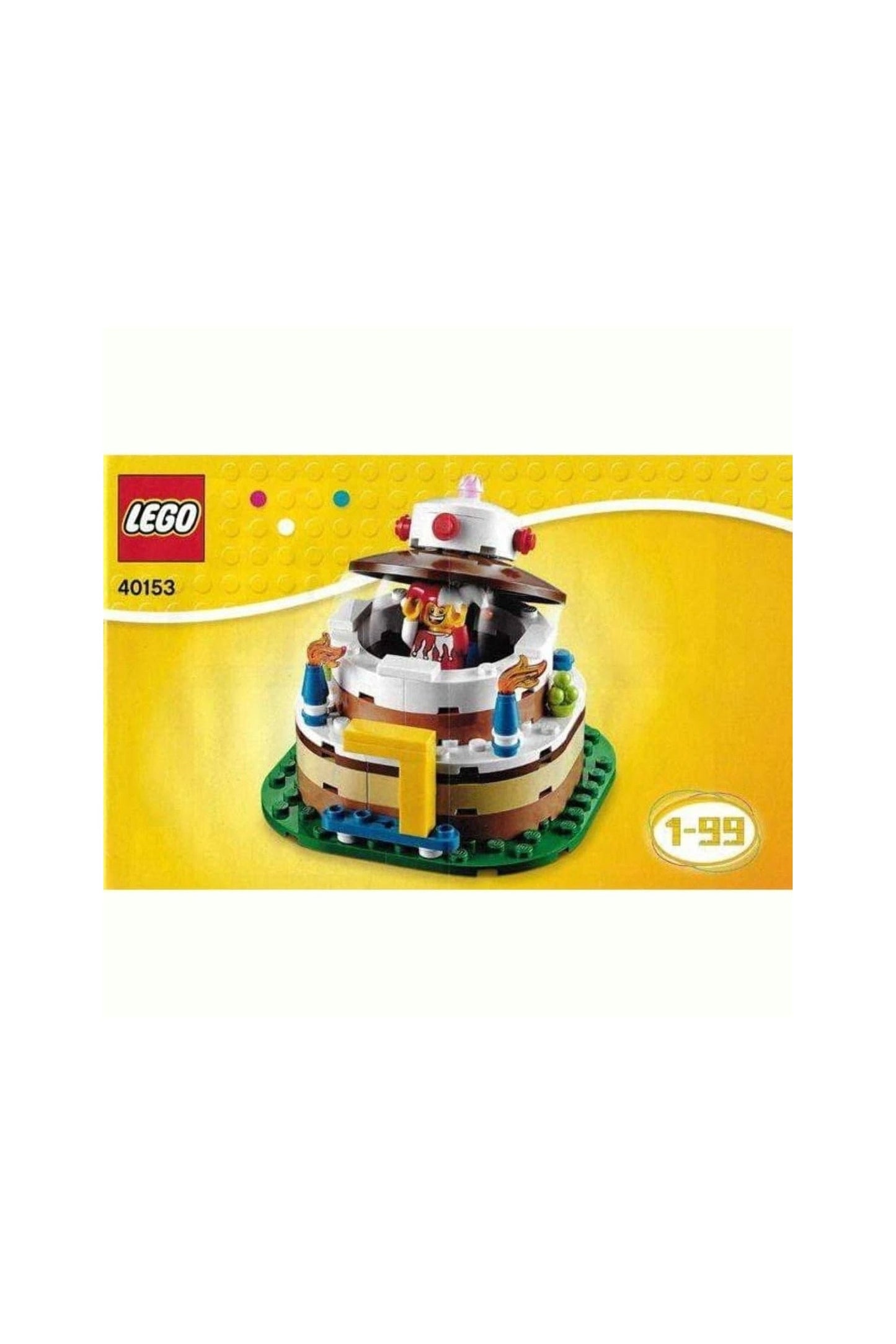 Lego Birthday Decoration Cake Set 40153