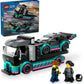 LEGO City Race Car and Car Carrier Truck Toy 60406