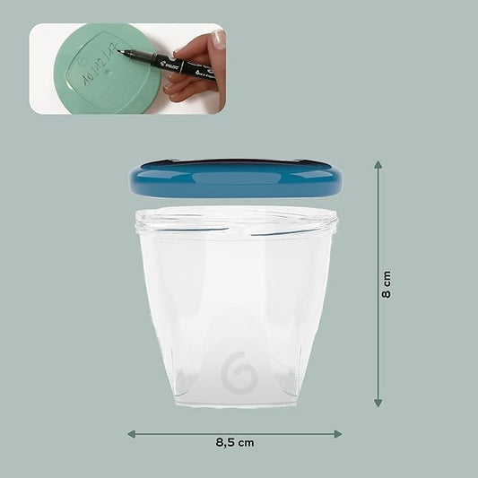 Babymoov Babybols 250Ml X6 | Airtight Food Storage, 0+ - Marah Kids