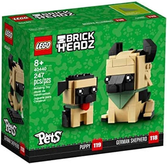 LEGO 40440 Puppy and German Shepherd Set