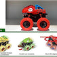 D - Power - Inertia Dinosaur Fleet Toy - Red | Stunt Cars, No Batteries, Perfect Gift for Kids | 3+ - Marah Kids