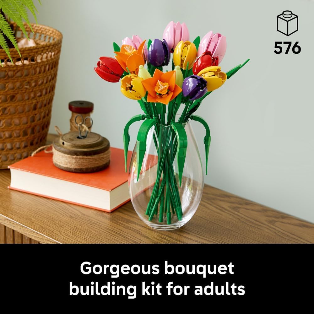 LEGO: Botanicals Tulip Bouquet Flower Décor (11501) - Marah Kids