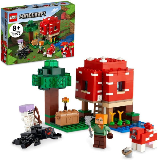 LEGO Minecraft The Mushroom House Set 21179