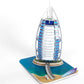 CUBIC FUN 3D PUZZLE BURJ AL ARAB 46PC UAE - Marah Kids