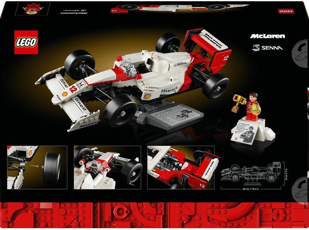 LEGO: McLaren MP4/4 & Ayrton Senna (10330) - Marah Kids