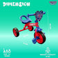Lovely Baby Tricycle & Balance Bike - Purple - Marah Kids