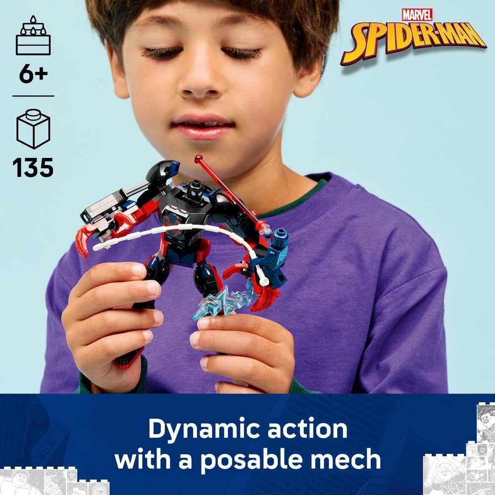 LEGO: Marvel Miles Morales Mech vs. Spider - Man 2099 (76337) - Marah Kids