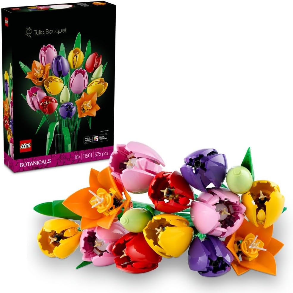 LEGO: Botanicals Tulip Bouquet Flower Décor (11501) - Marah Kids