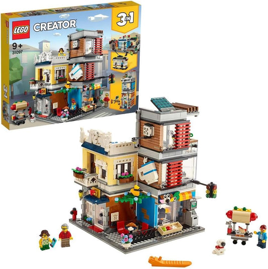 LEGO Creator 3in1 Townhouse Pet Shop and Café 31097