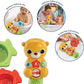 VTech Splashing Fun Otter, Bath Toy for 1 Year Olds + Sensory Bathtub Toy with Lights, Music & 3 Pouring Accessories, Bath Time Gift for Babies & Infants 1, 2, 3 years +, English version - Marah Kids
