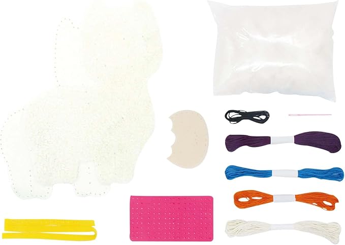 Avenir Sewing My First Doll - Llama Kit | Create a Super Soft Llama, Develop Motor Skills & Creativity | Safe and Educational - Trusted Art, Learning, and Entertainment for Kids 3+ - Marah Kids