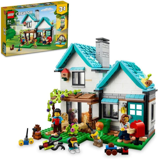 LEGO 31139 Creator 3 in 1 Cosy House Toy Set