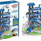 D - POWER – Multi Level Lift Parking Set | 4 Storied DIY Build Set, Theme – Police Station | 78pc Set, Kids Age 3+ - Marah Kids