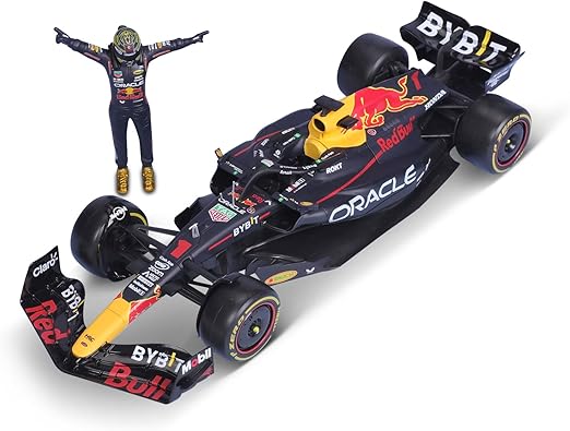 Bburago 1:24 Formula (with figure) - Oracle Red Bull Racing RB19 (2023)
