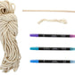 Crayola Signature Ombre Macrame Wall Hanging Kit - Marah Kids