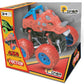 D - Power - Inertia Dinosaur Fleet Toy - Red | Stunt Cars, No Batteries, Perfect Gift for Kids | 3+ - Marah Kids